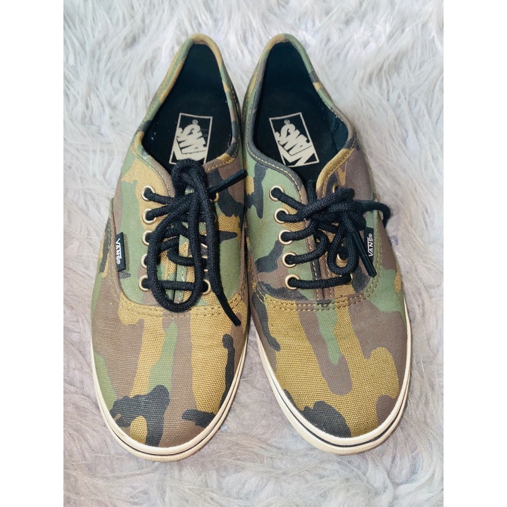 Vans Authentic camo skate shoe